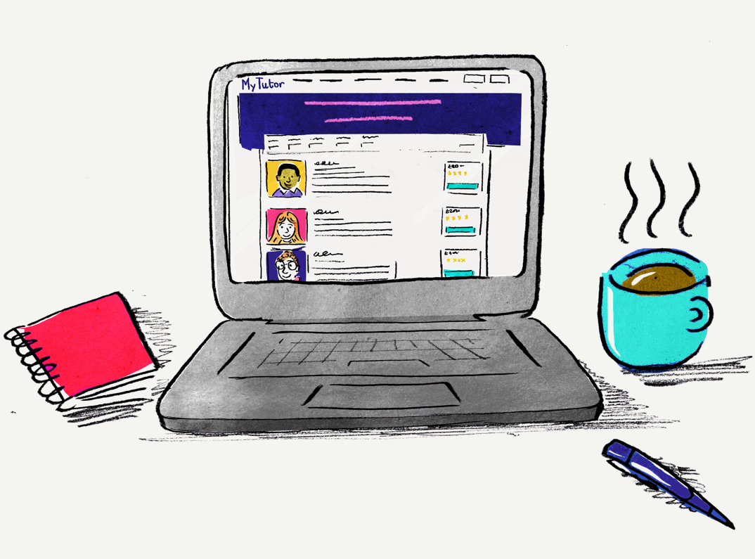 illustration-laptop-with-mytutor-site-and-mug-of-tea